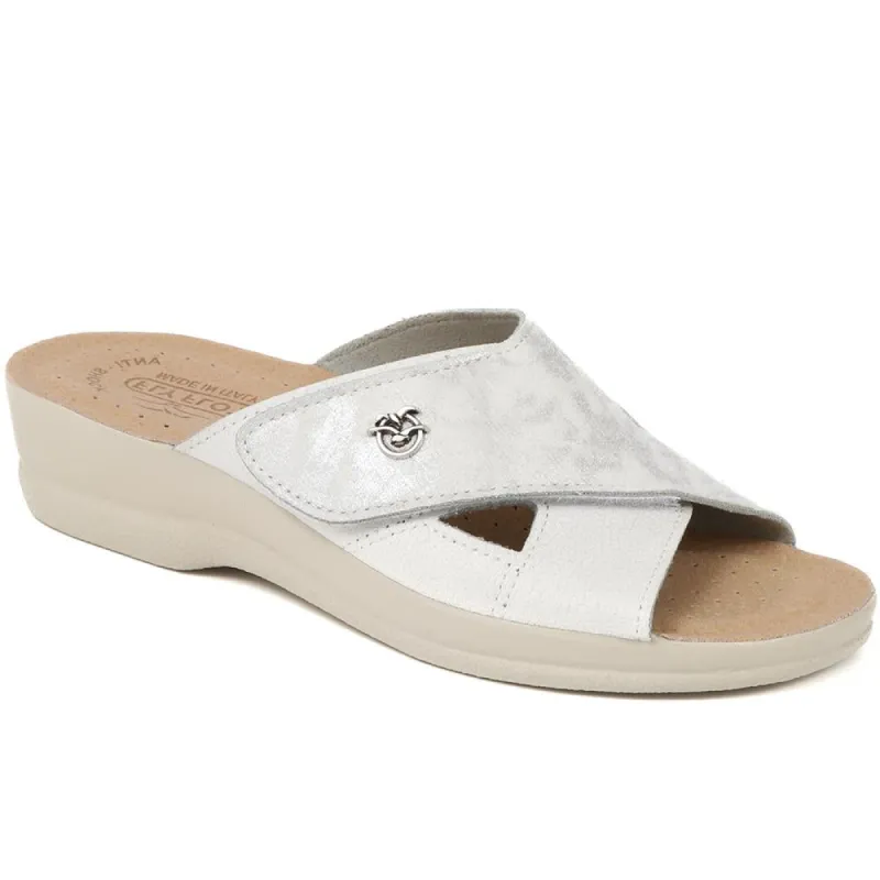 Touch-Fasten Mules  - FLY39047 / 324 782 sold by Shoe-Shop