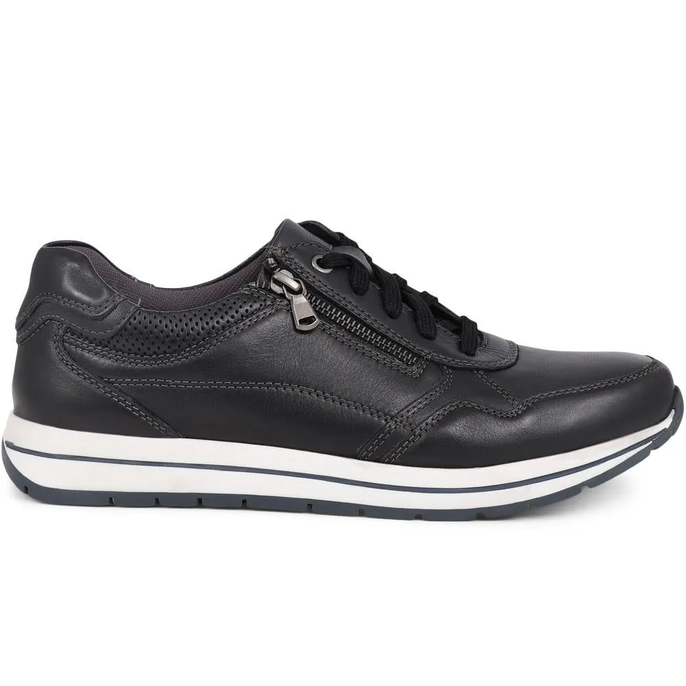 Leather Lace-up Trainers - PARK37001 / 323 393 sold by Shoe-Shop product image thumbnail 3
