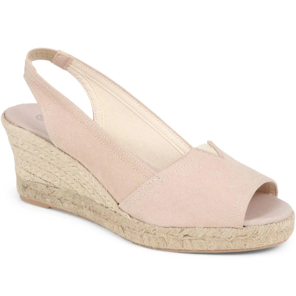 Peep Toe Wedge Sandals - VUL37001 / 323 762 sold by Shoe-Shop product image thumbnail 2