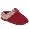 Faux Suede Fur Lined Slipper Mules - GALOP38023 / 324 486 sold by Shoe-Shop