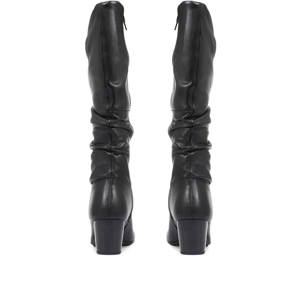 Ladies Leather Slouch Boots - RNB32003 / 318 891 sold by Shoe-Shop product image thumbnail 4