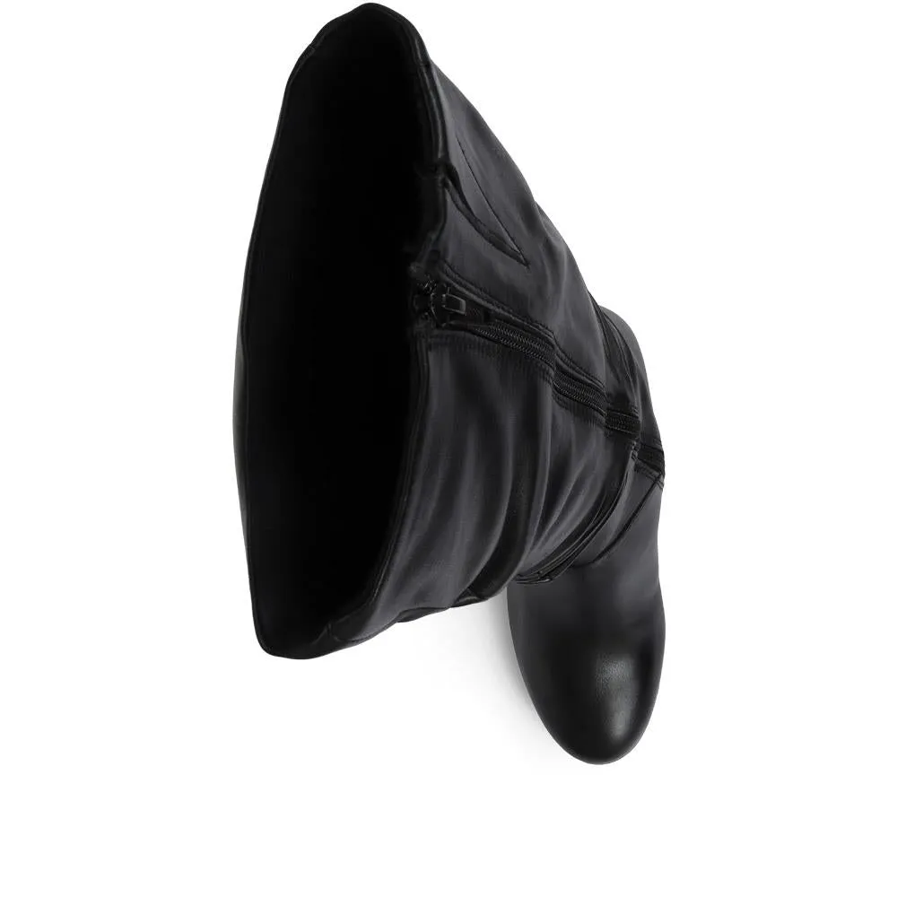 Ladies Leather Slouch Boots - RNB32003 / 318 891 sold by Shoe-Shop product image thumbnail 5