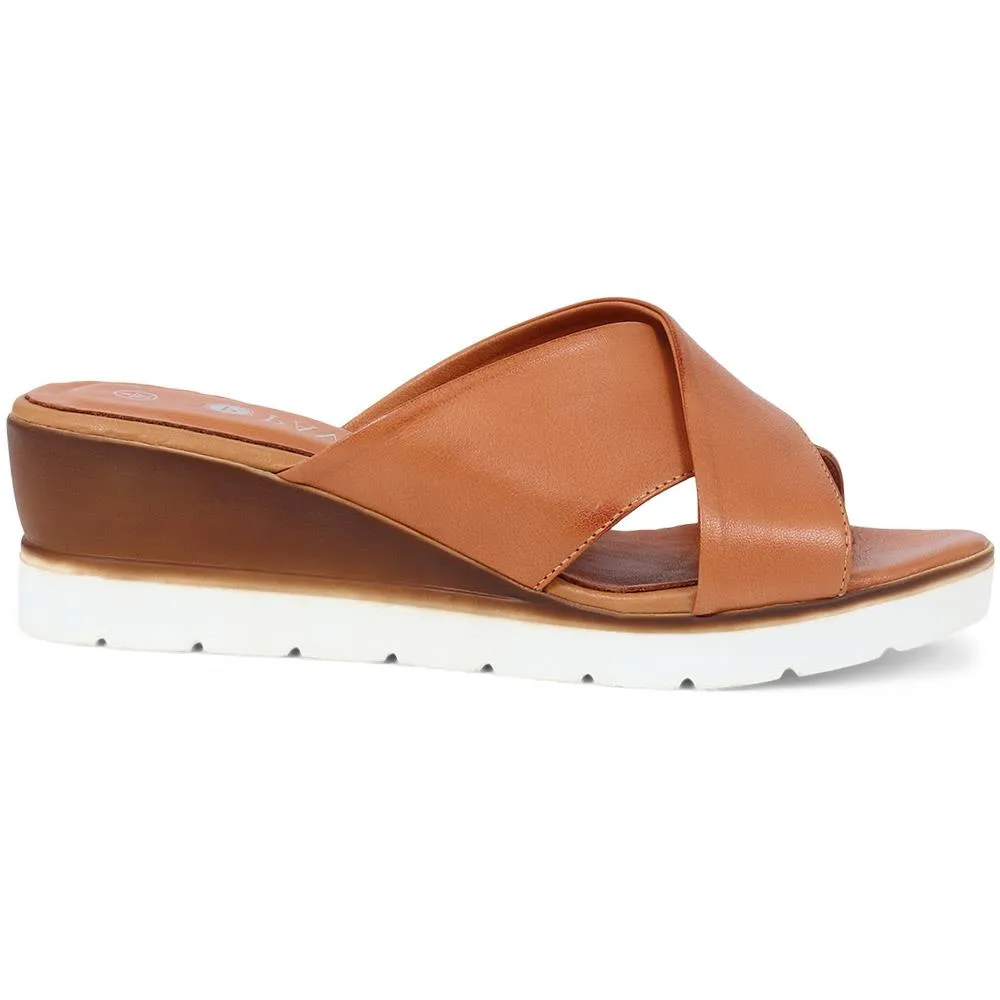 Leather Wedge Sandals - KAP39007 / 325 536 sold by Shoe-Shop product image thumbnail 4