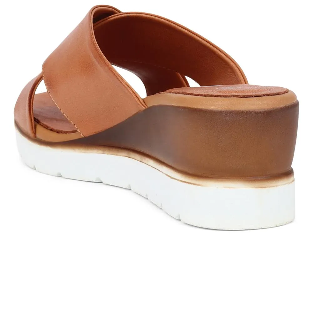 Leather Wedge Sandals - KAP39007 / 325 536 sold by Shoe-Shop product image thumbnail 5