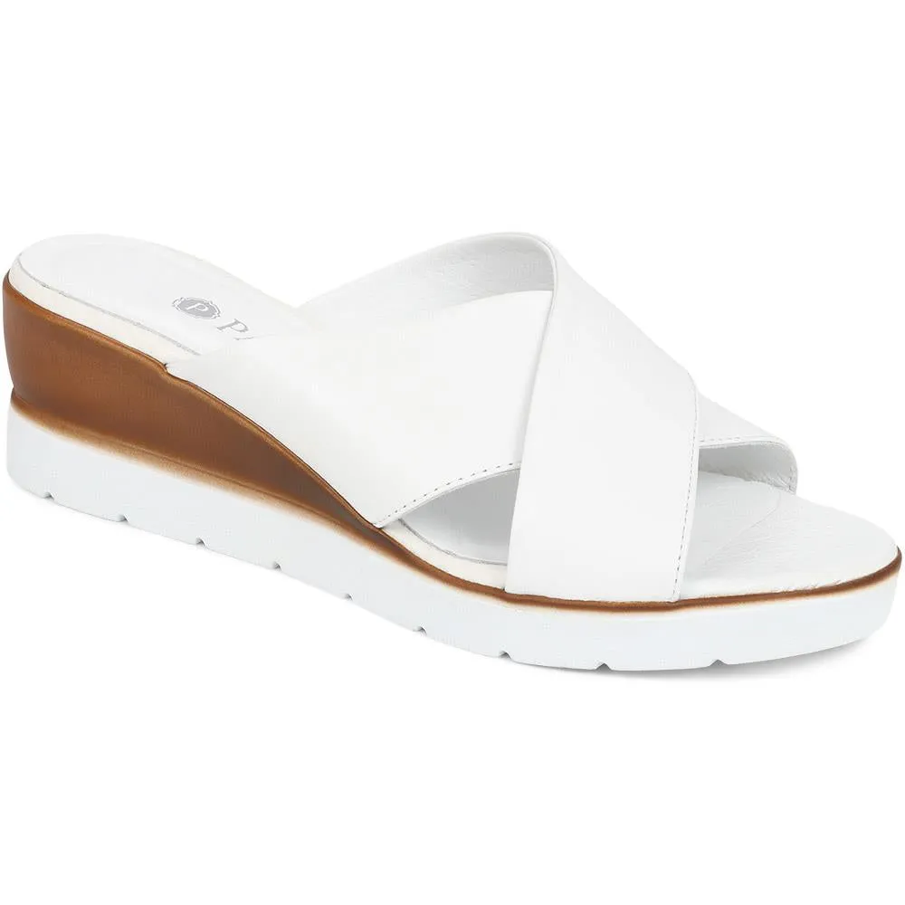 Leather Wedge Sandals - KAP39007 / 325 536 sold by Shoe-Shop product image thumbnail 2