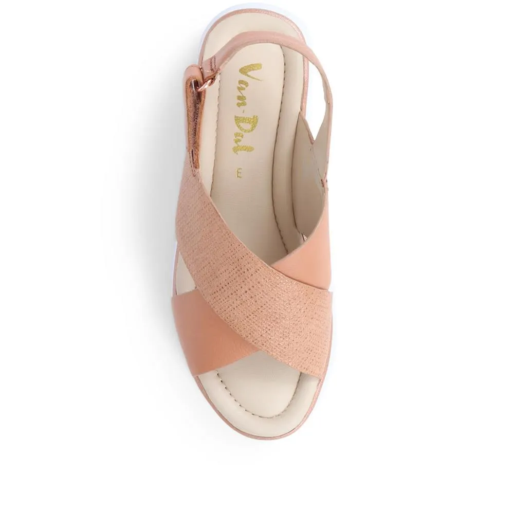 Leather Touch Fasten Sandals - VAN37501 / 323 817 sold by Shoe-Shop product image thumbnail 3