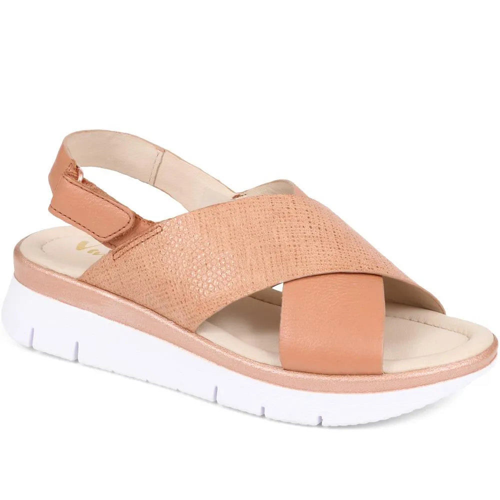 Leather Touch Fasten Sandals - VAN37501 / 323 817 sold by Shoe-Shop