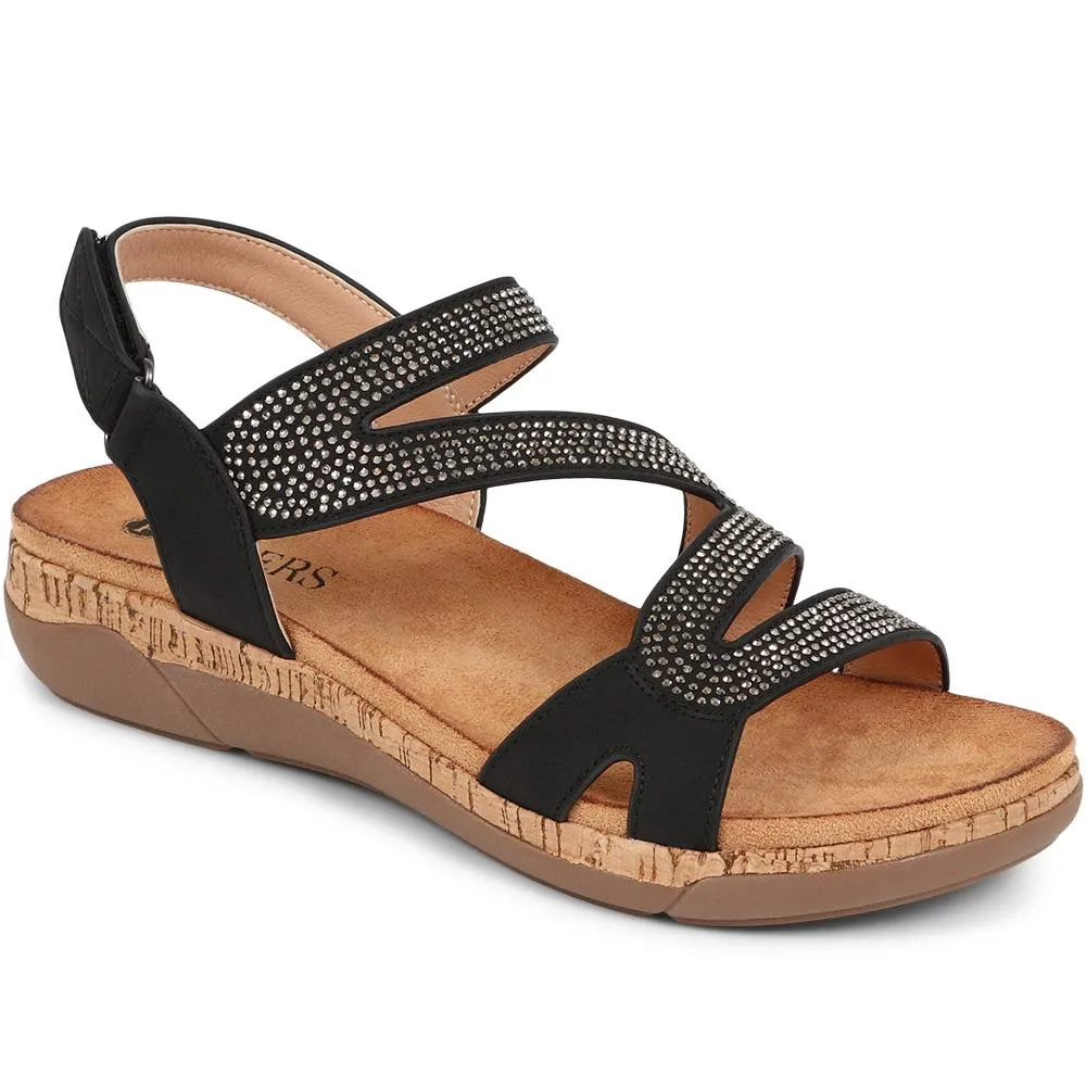 Adjustable Embellished Sandals - BAIZH39063 / 325 345 sold by Shoe-Shop product image thumbnail 2
