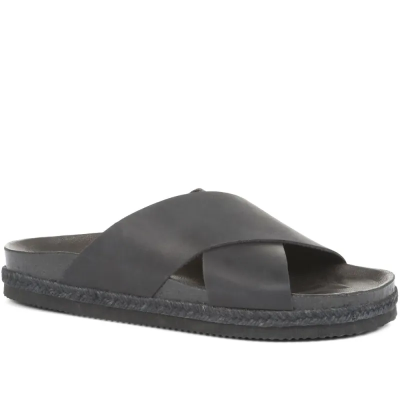 Wickham Leather Mule Sandals - WICKHAM / 322 196 sold by Shoe-Shop
