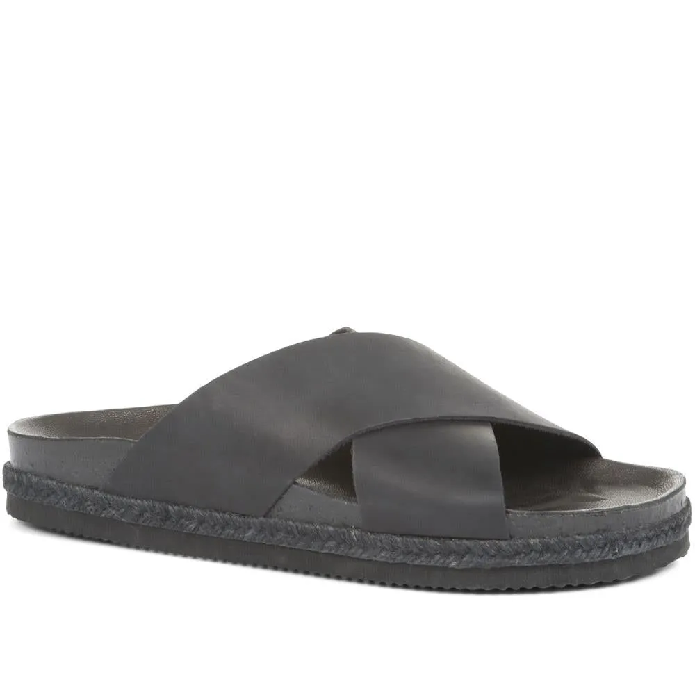 Wickham Leather Mule Sandals - WICKHAM / 322 196 sold by Shoe-Shop