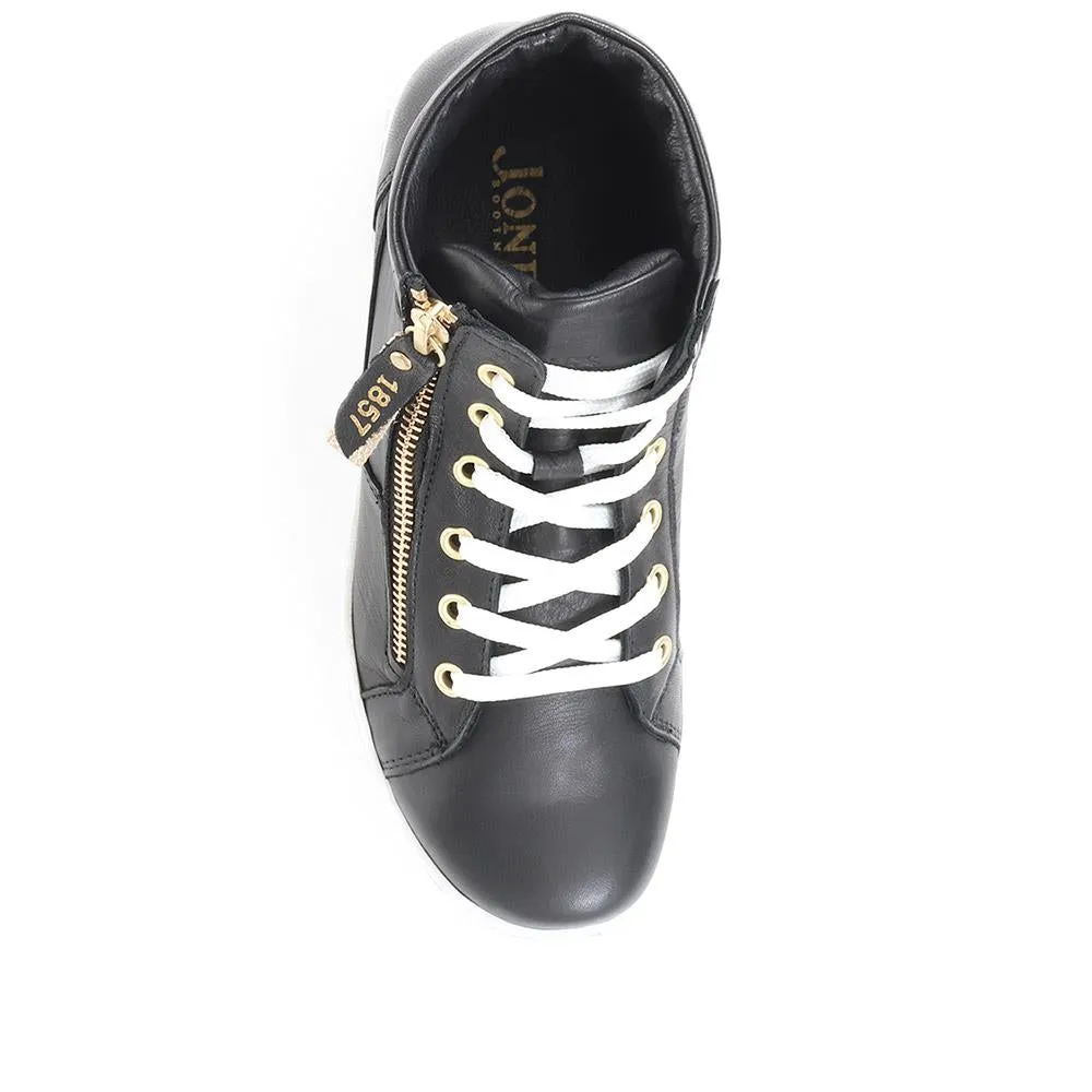 Palmira Leather High Top Trainers - PALMIRA / 323 084 sold by Shoe-Shop product image thumbnail 5