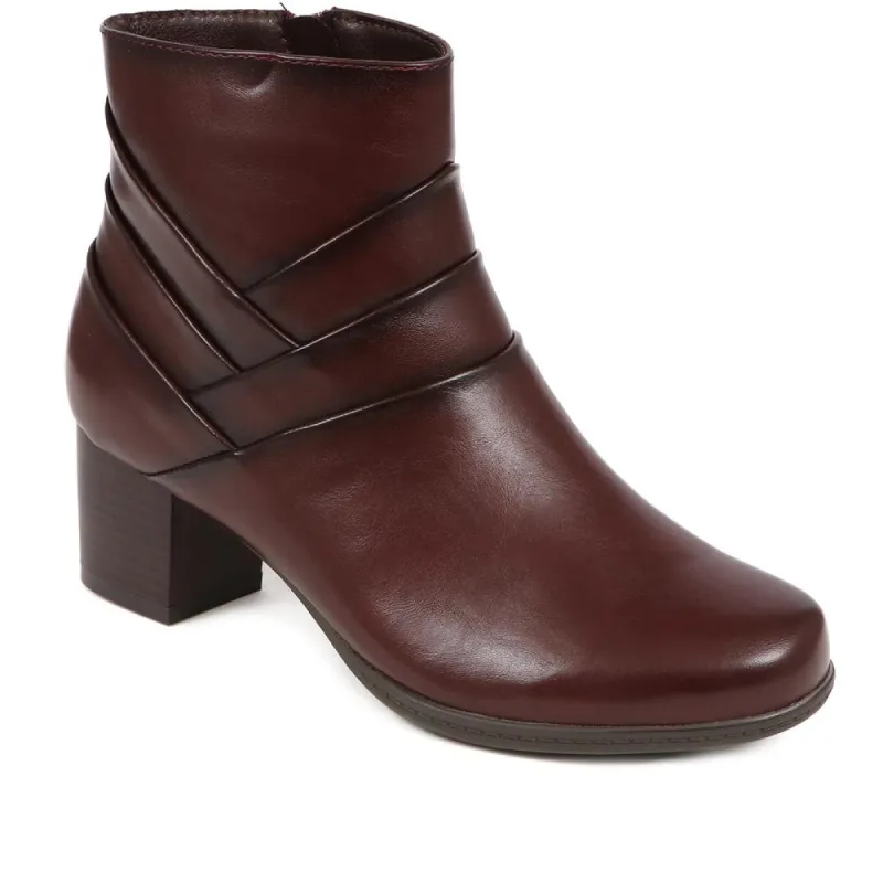 Sleek Heeled Boots - WK38007 / 324 391 sold by Shoe-Shop