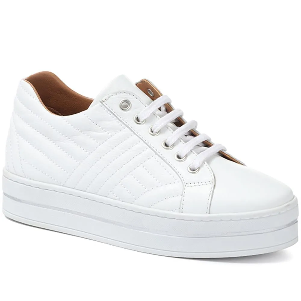 Amira Leather Platform Trainers - AMIRA / 318 440 sold by Shoe-Shop