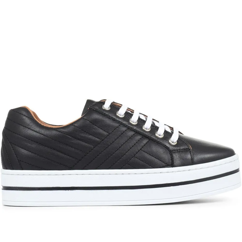 Amira Leather Platform Trainers - AMIRA / 318 440 sold by Shoe-Shop product image thumbnail 3