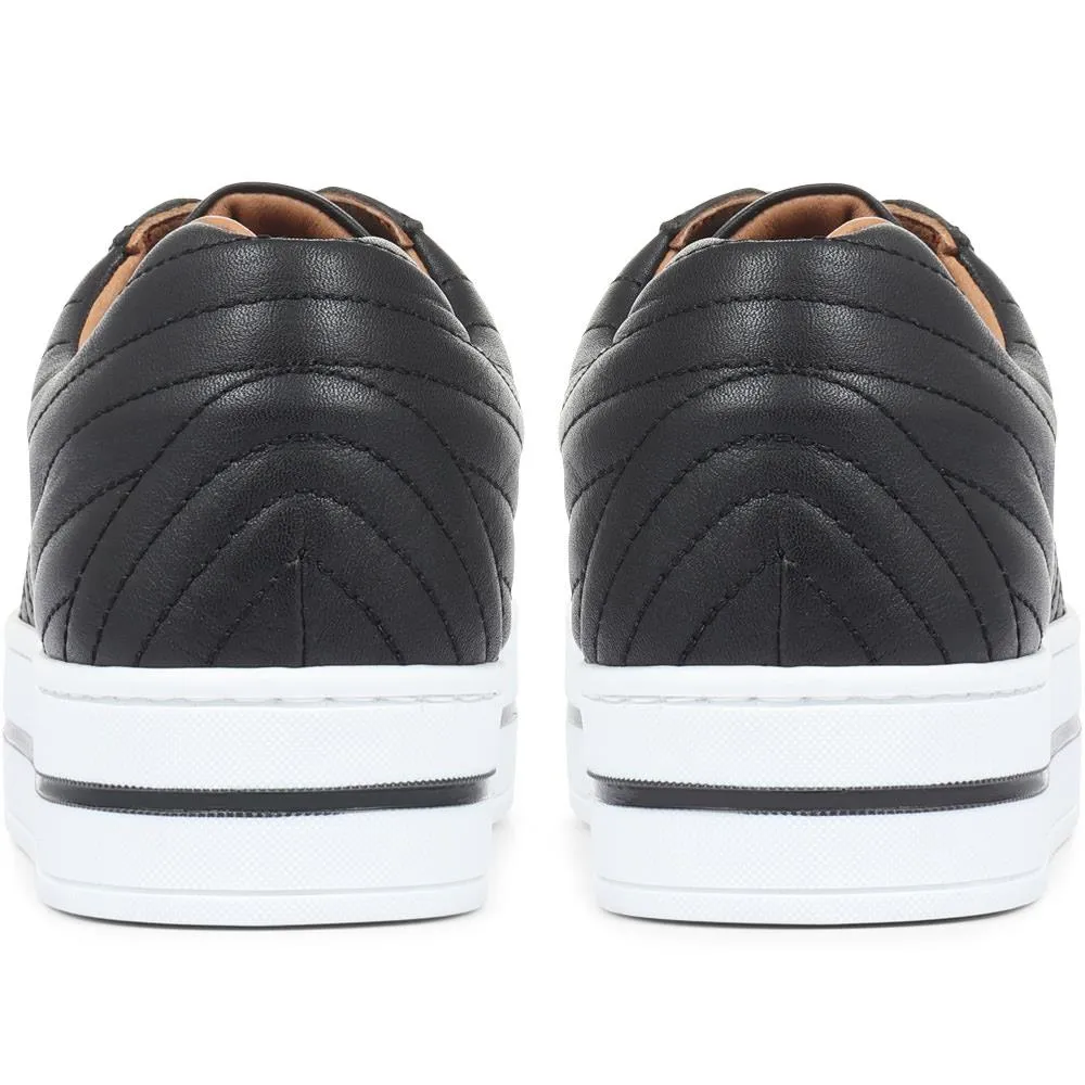 Amira Leather Platform Trainers - AMIRA / 318 440 sold by Shoe-Shop product image thumbnail 4