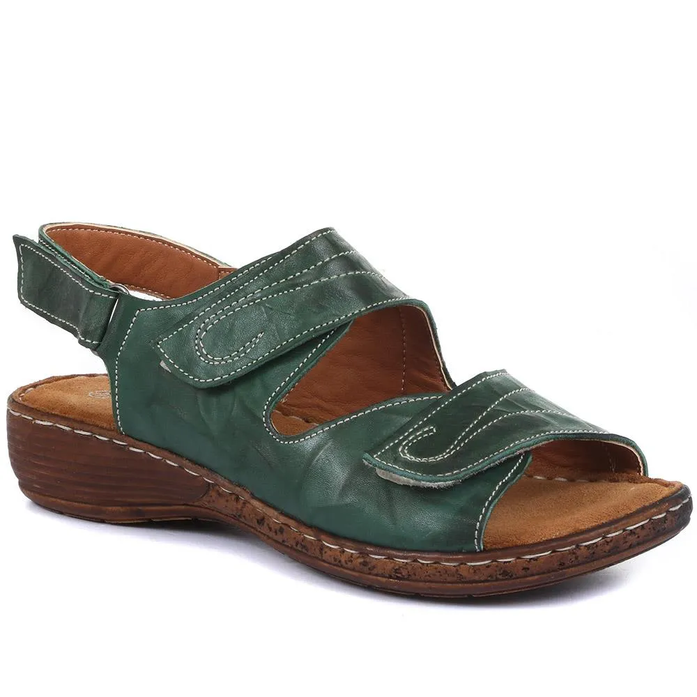 Dual Fitting Leather Sandals - LUCK33021 / 320 057 sold by Shoe-Shop product image thumbnail 3