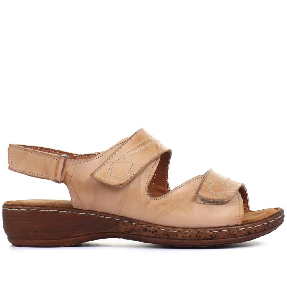 Dual Fitting Leather Sandals - LUCK33021 / 320 057 sold by Shoe-Shop product image thumbnail 5