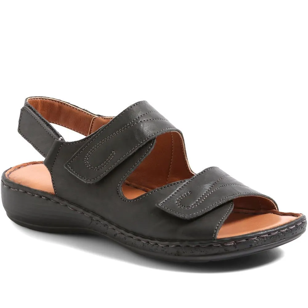 Dual Fitting Leather Sandals - LUCK33021 / 320 057 sold by Shoe-Shop product image thumbnail 2