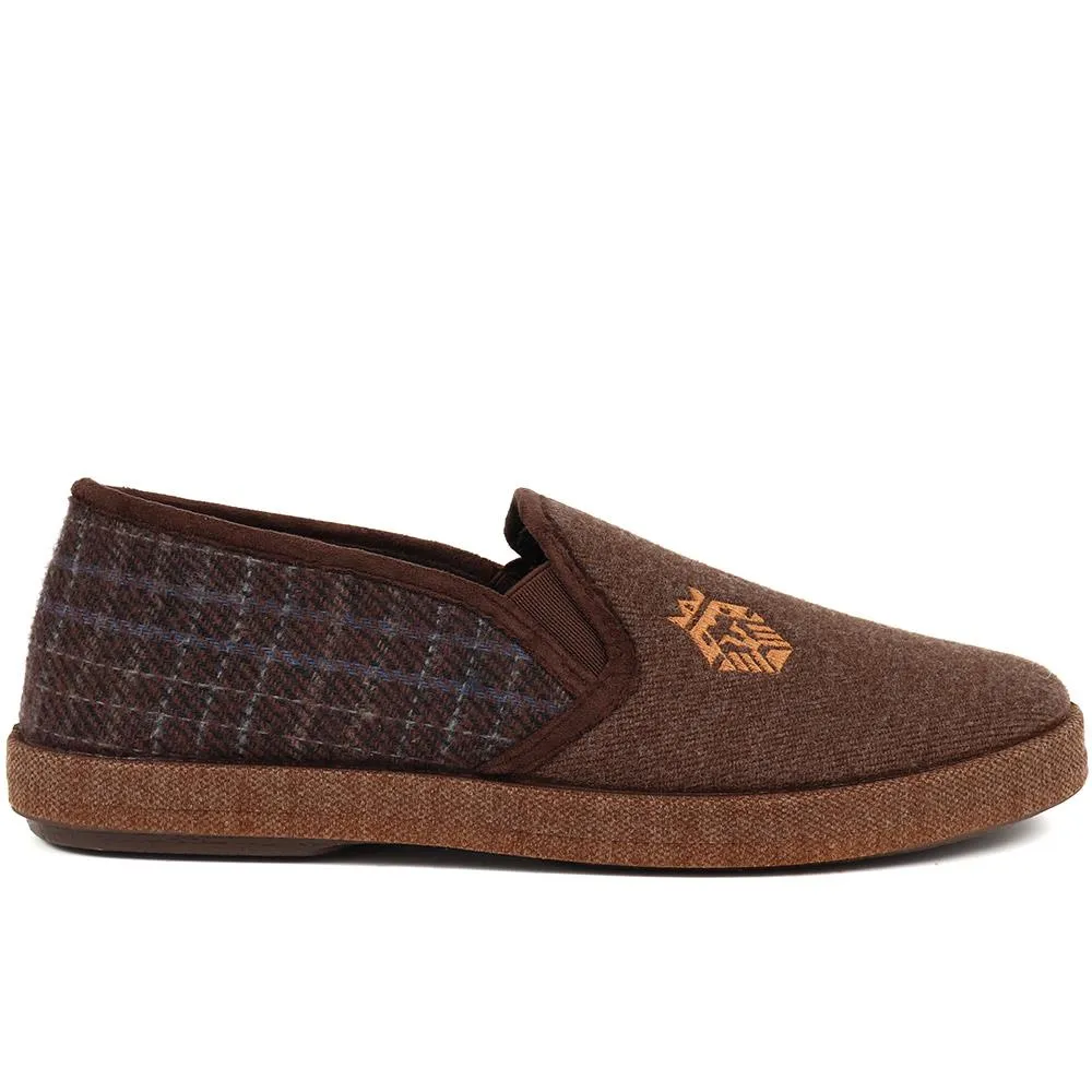 Plush Tweed Full Slippers - KOY38009 / 324 618 sold by Shoe-Shop product image thumbnail 2
