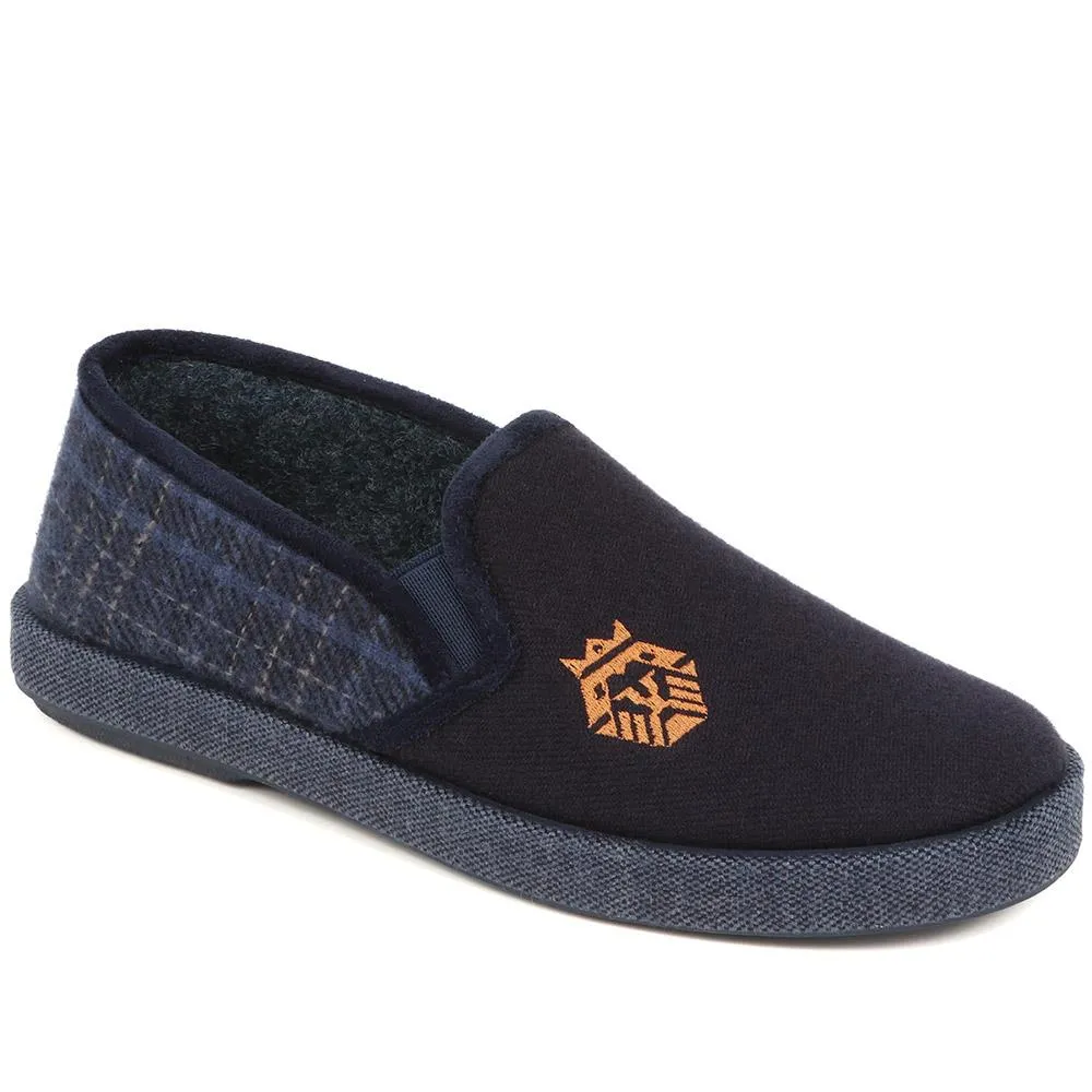 Plush Tweed Full Slippers - KOY38009 / 324 618 sold by Shoe-Shop