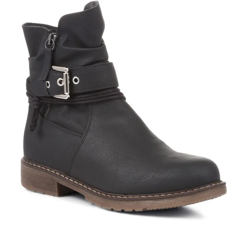 Buckle Ankle Boots - DEPAR36003 / 323 045 sold by Shoe-Shop
