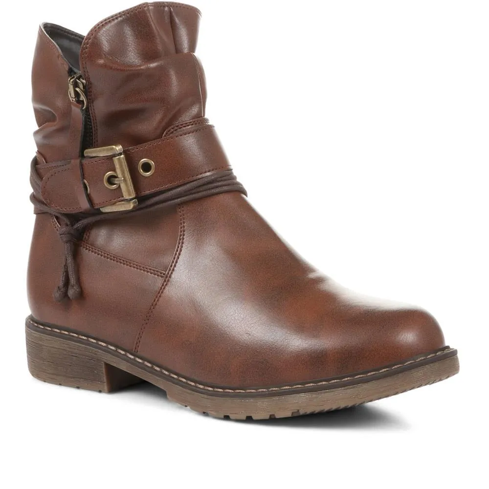 Buckle Ankle Boots - DEPAR36003 / 323 045 sold by Shoe-Shop product image thumbnail 2