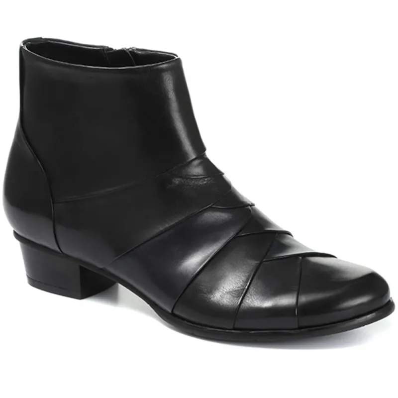 Stefany-172 Leather Ankle Boots - SINO30501 / 316 156 sold by Shoe-Shop