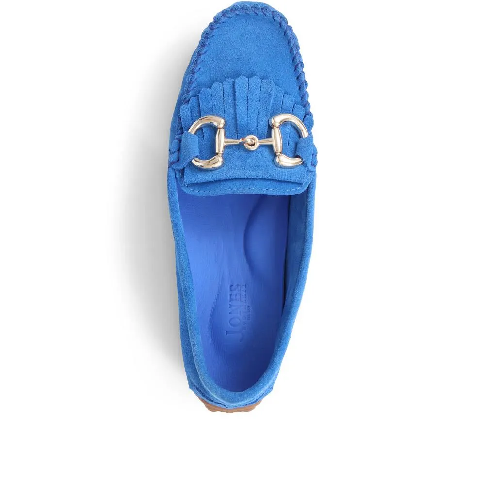 Giustina Suede Buckle Moccasins - GIUSTINA / 323 917 sold by Shoe-Shop product image thumbnail 3