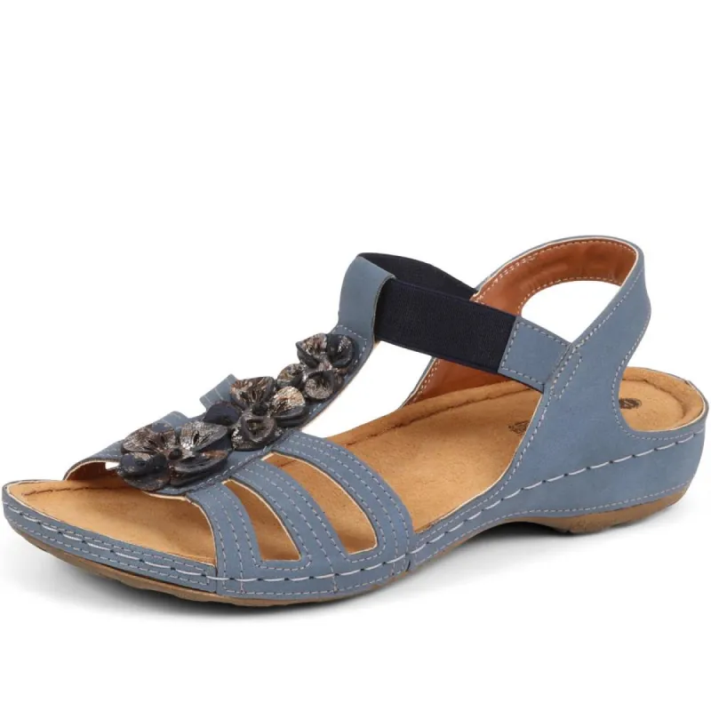 Embellished Ankle Strap Sandals - SERAY37003 / 323 471 sold by Shoe-Shop