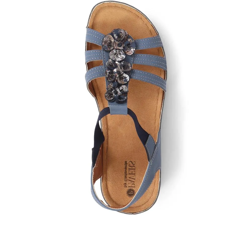 Embellished Ankle Strap Sandals - SERAY37003 / 323 471 sold by Shoe-Shop product image thumbnail 4