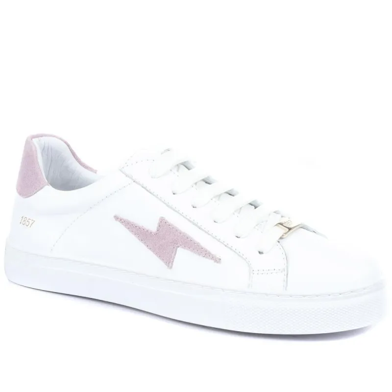Elodie Leather Trainers - ELODIE / 901 904 sold by Shoe-Shop