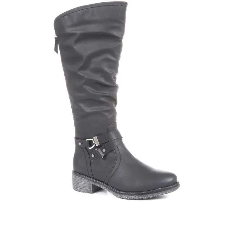 Casual Knee High Boots - CENTR34075 / 320 569 sold by Shoe-Shop