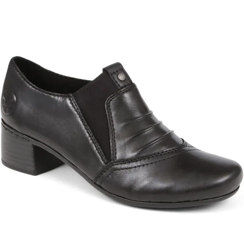 Heeled Leather Ankle Boots - RKR38500 / 324 068 sold by Shoe-Shop