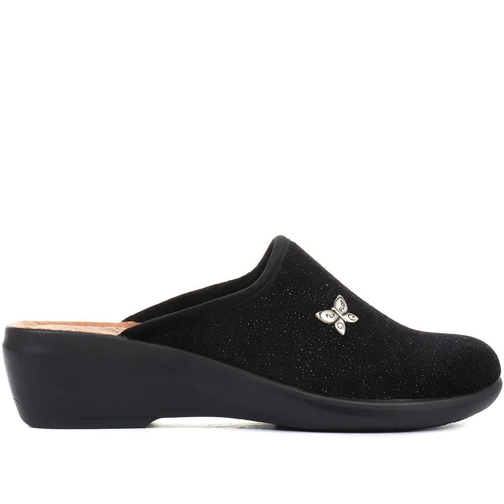 Wide Fit Mule Slipper - FLY34045 / 320 222 sold by Shoe-Shop product image thumbnail 3
