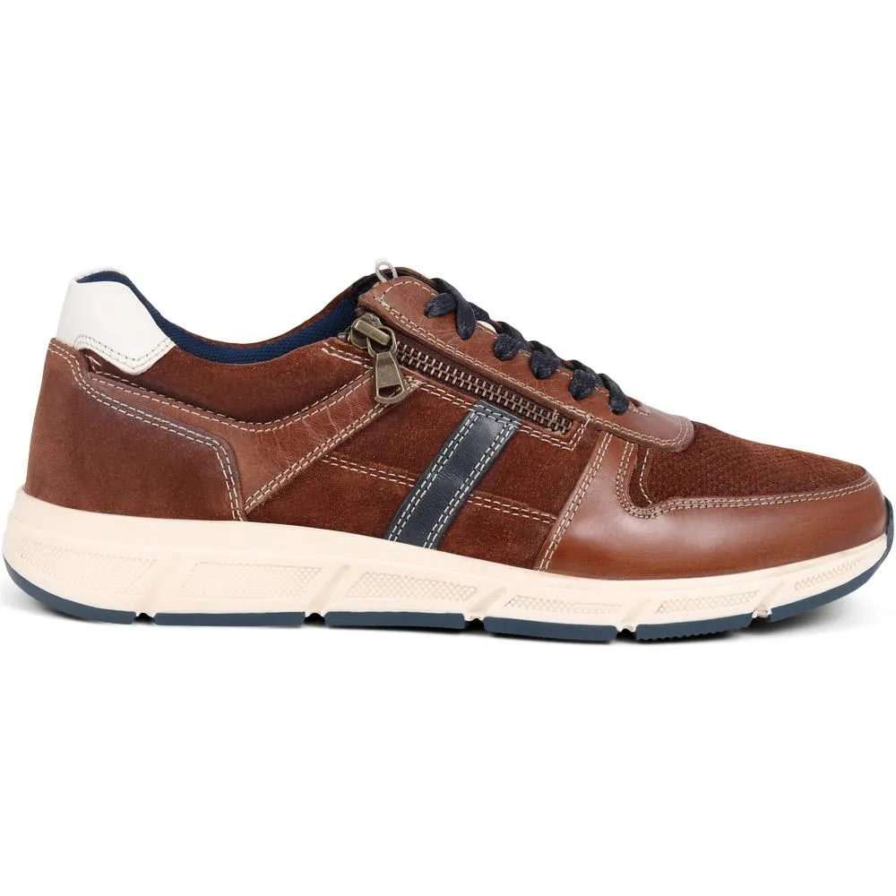 Lace-Up Leather Trainers - TEJ39009 / 324 906 sold by Shoe-Shop product image thumbnail 5