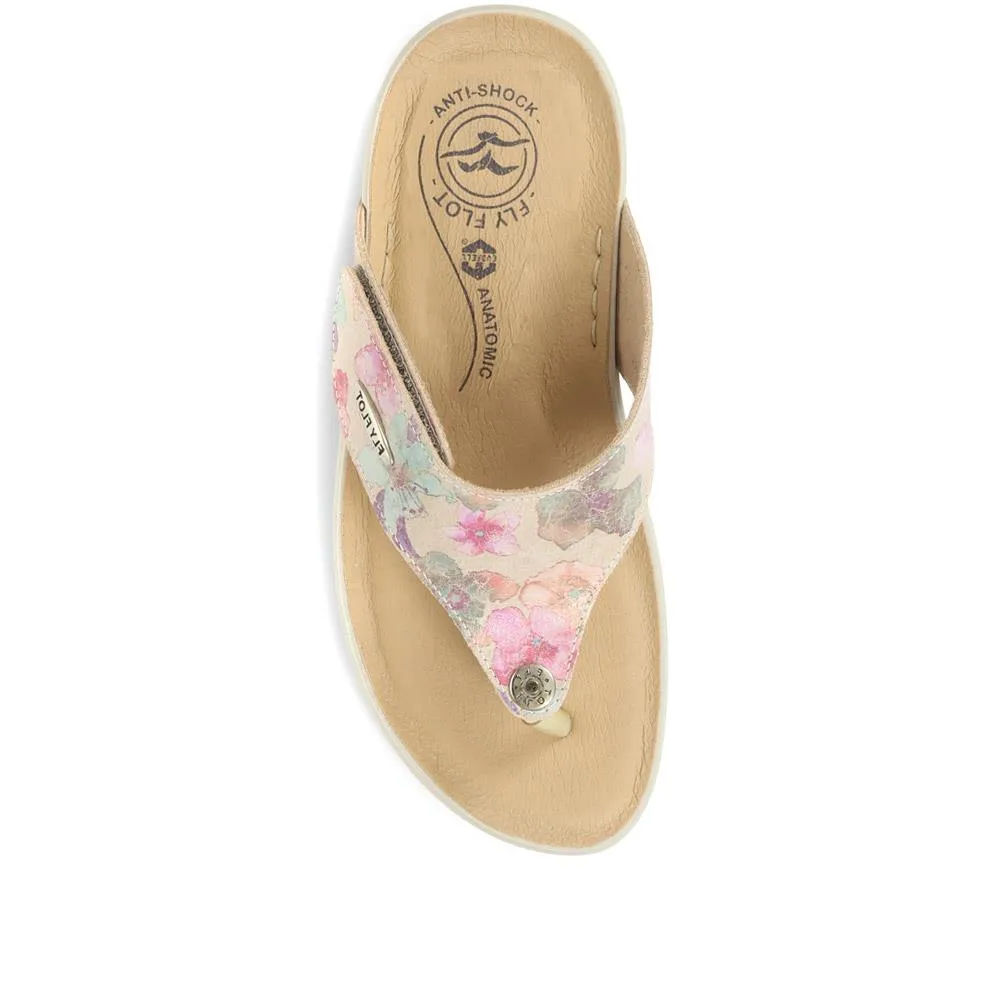 Toe-Post Wedge Sandals - FLY35095 / 321 540 sold by Shoe-Shop product image thumbnail 5