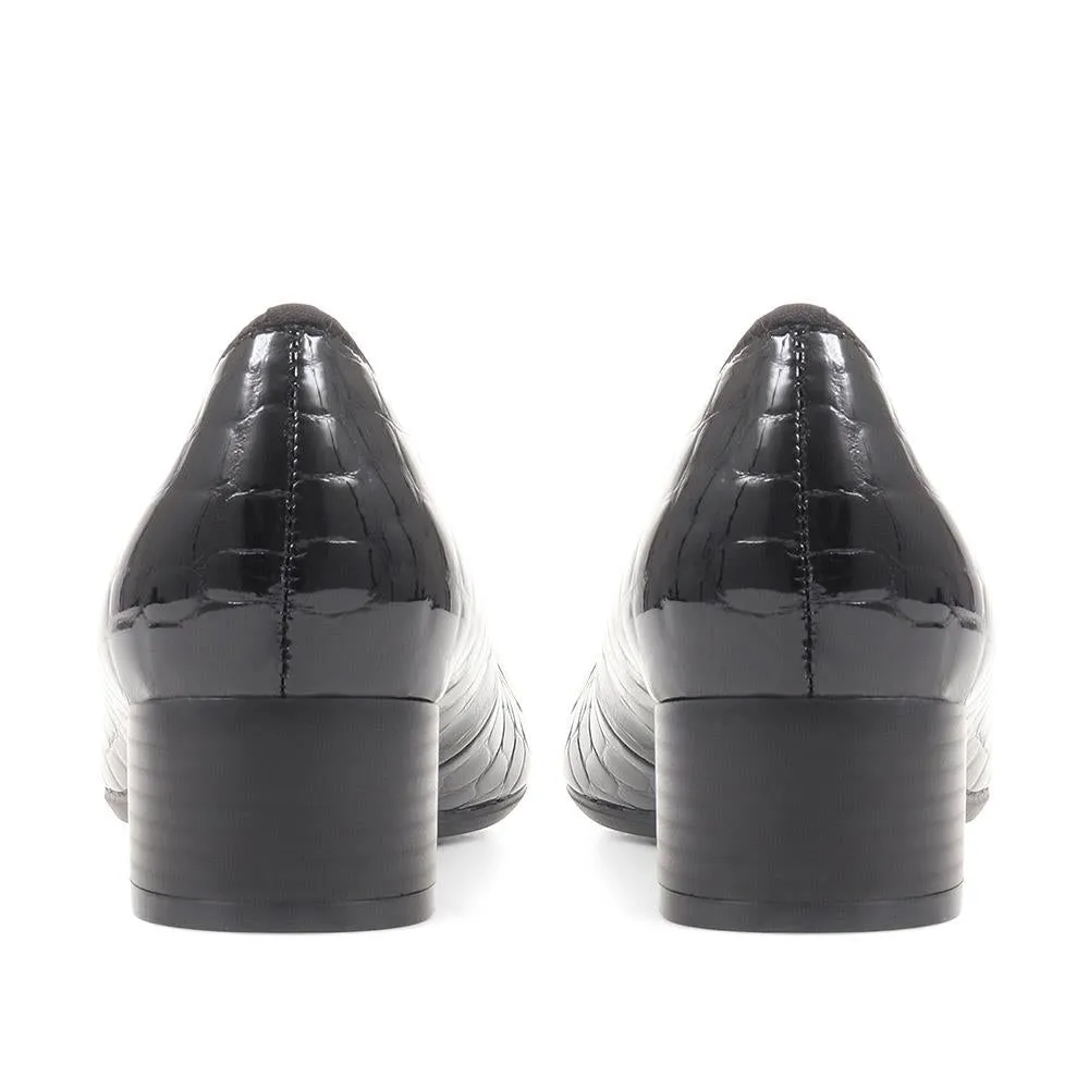 Patent Croc Court Shoes - RKR36502 / 322 434 sold by Shoe-Shop product image thumbnail 3