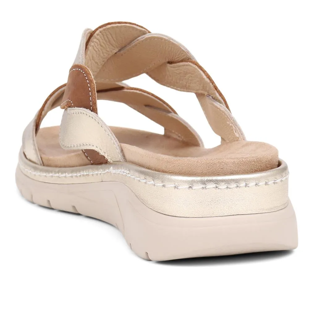 Leather Braided Mule Sandals - CAL39015 / 325 119 sold by Shoe-Shop product image thumbnail 5