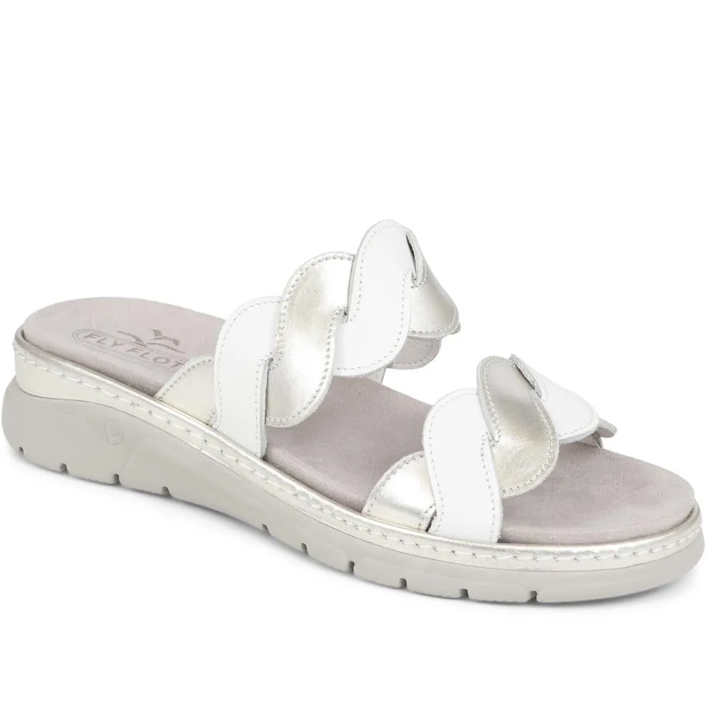 Leather Braided Mule Sandals - CAL39015 / 325 119 sold by Shoe-Shop product image thumbnail 2