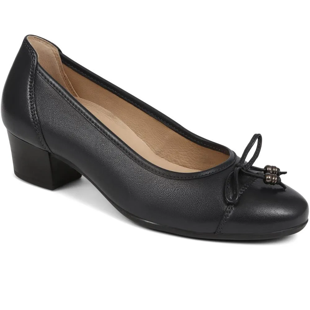 Leather Block Heel Court Shoes - RNB39003 / 324 941 sold by Shoe-Shop product image thumbnail 3