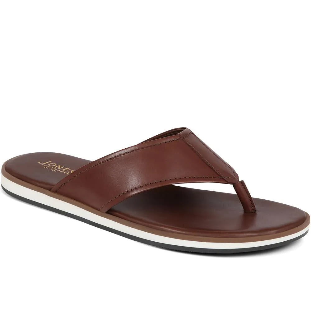 Wealdstone Leather Toe-Post Sandals - WEALDSTONE / 325 004 sold by Shoe-Shop