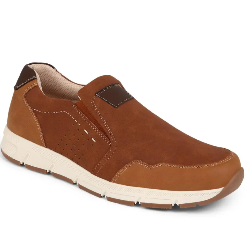 Wide Fit Slip-On Trainers - WBINS39104 / 325 277 sold by Shoe-Shop