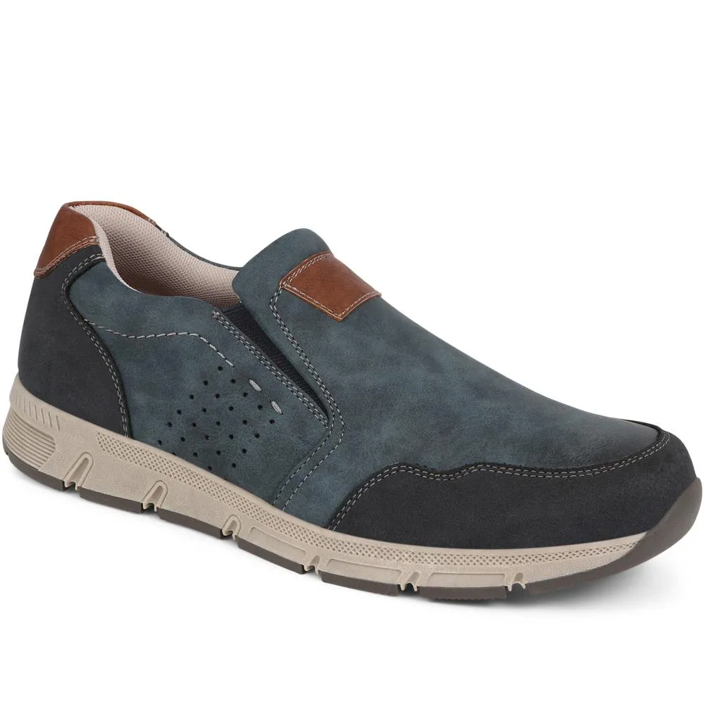 Wide Fit Slip-On Trainers - WBINS39104 / 325 277 sold by Shoe-Shop product image thumbnail 2