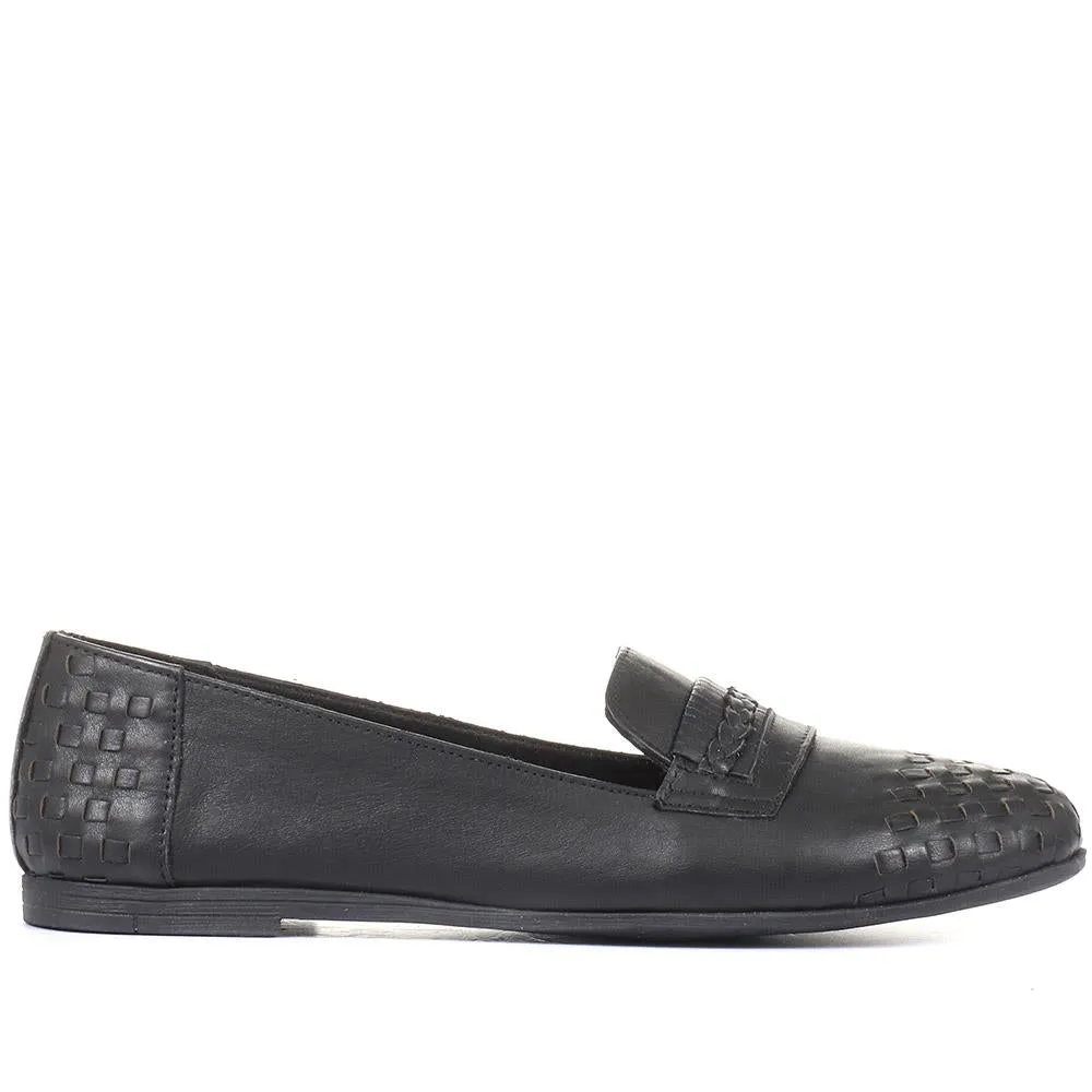 Mariah Woven Leather Loafers - MARIAH / 320 179 sold by Shoe-Shop product image thumbnail 3