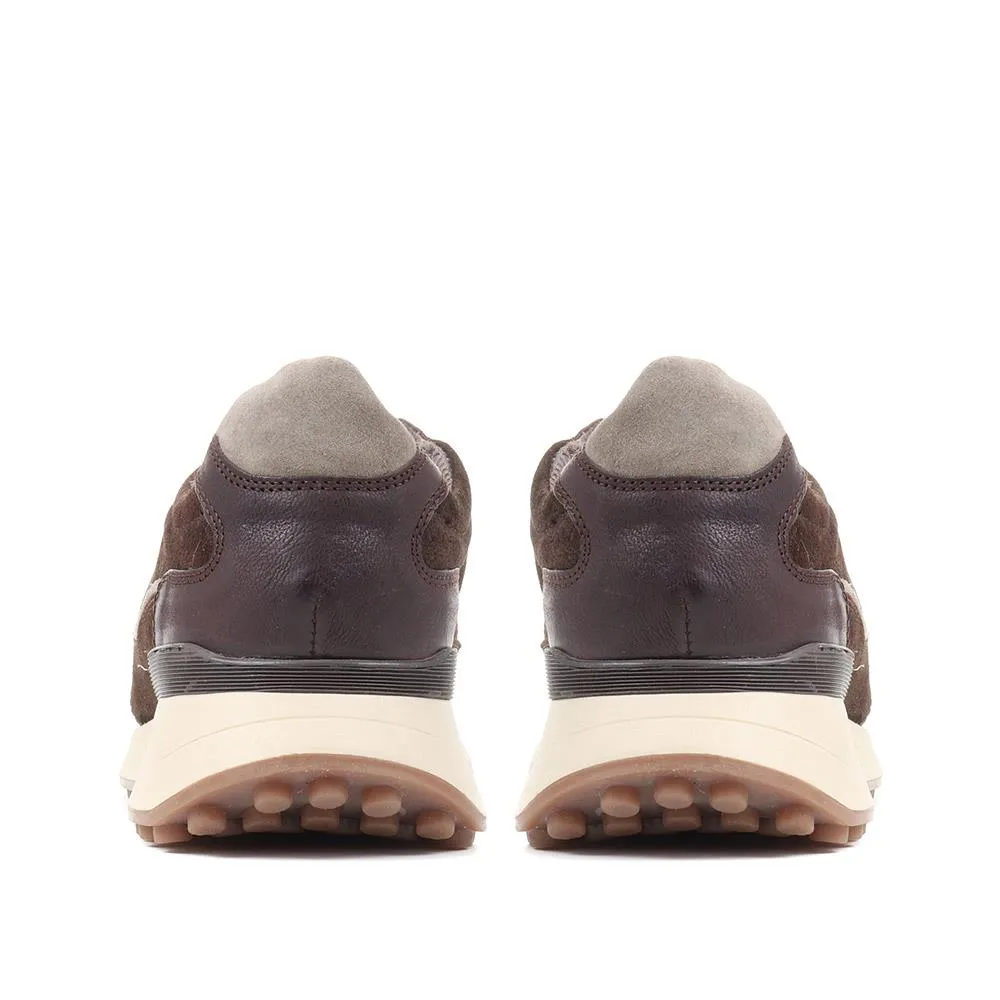 Leather Lace-Up Trainers - RNB36029 / 322 757 sold by Shoe-Shop product image thumbnail 3