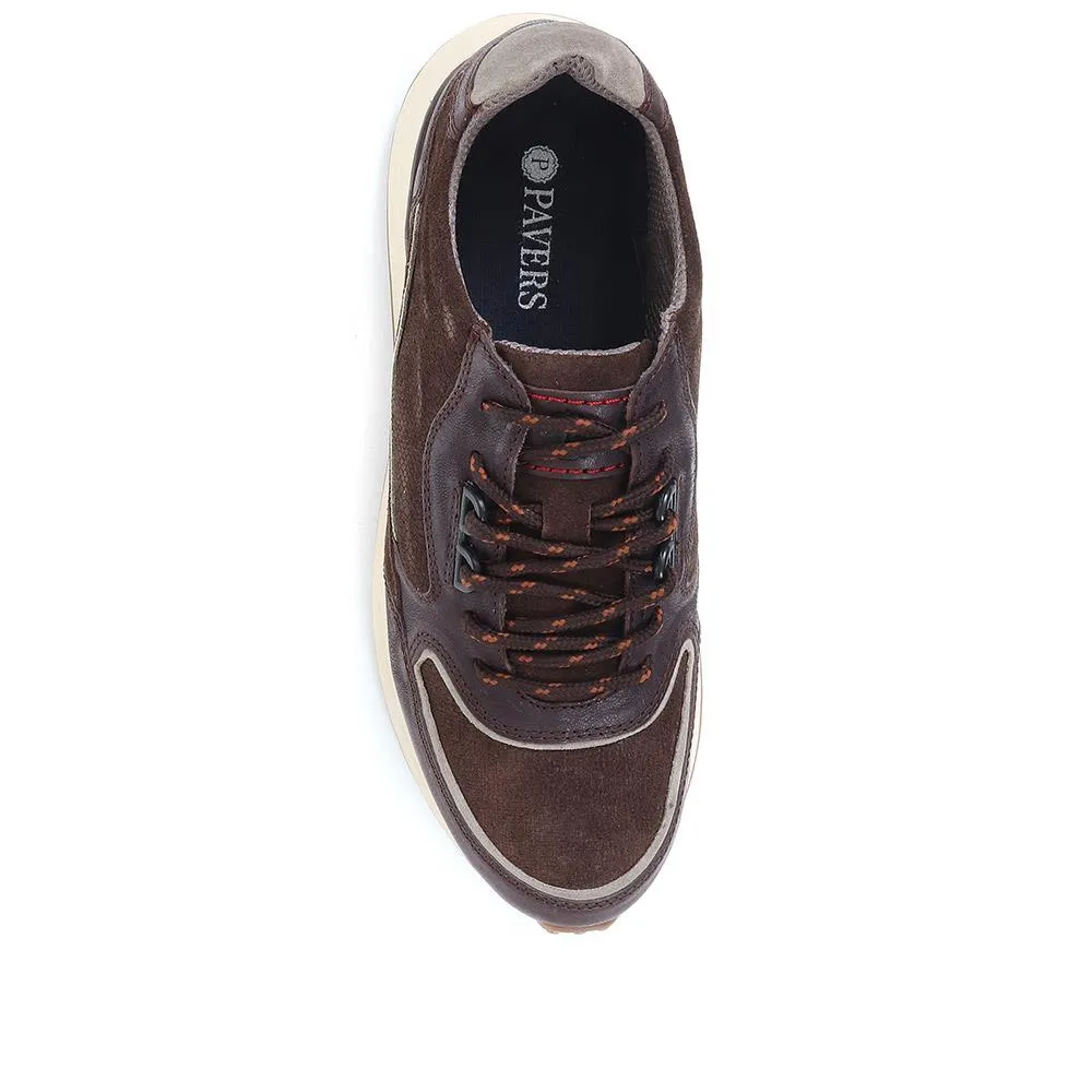 Leather Lace-Up Trainers - RNB36029 / 322 757 sold by Shoe-Shop product image thumbnail 4