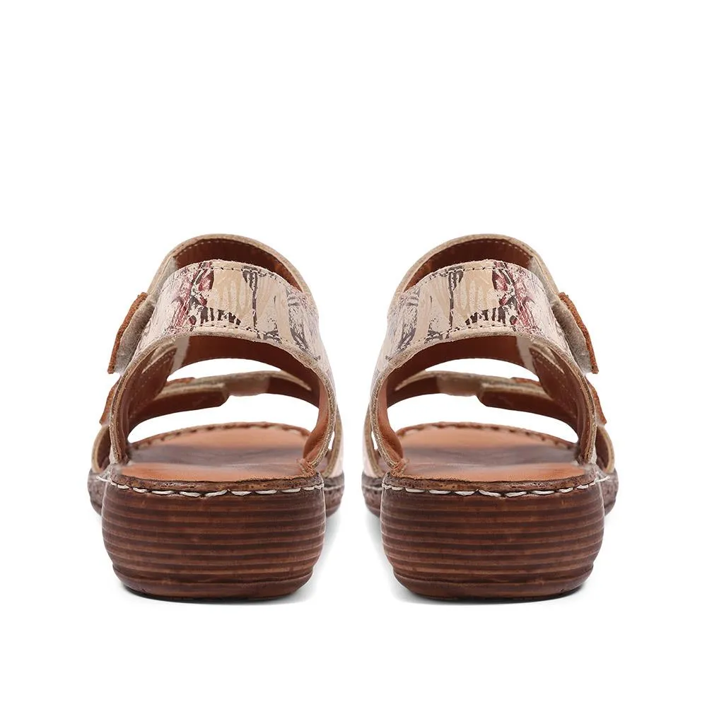 Leather Adjustable Sandals - LUCK37007 / 323 989 sold by Shoe-Shop product image thumbnail 5