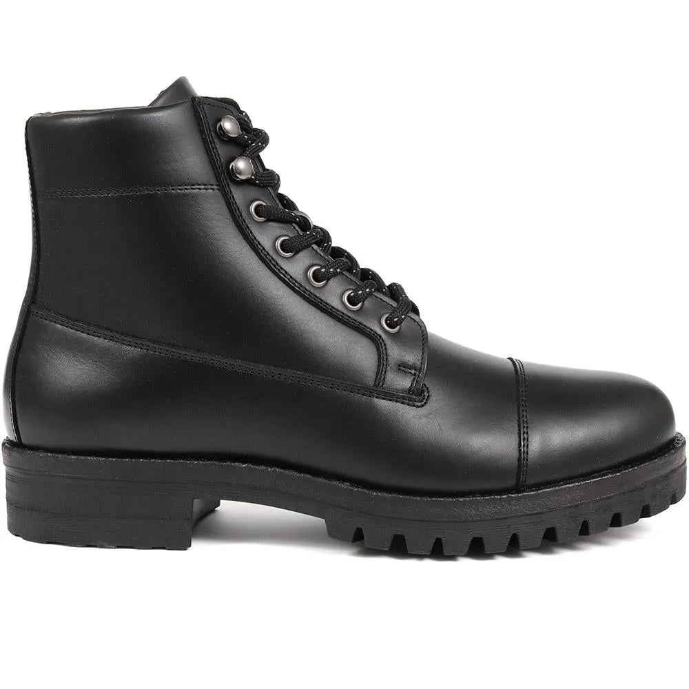 Leather Lace-Up Boots - DAEL / 324 501 sold by Shoe-Shop product image thumbnail 2