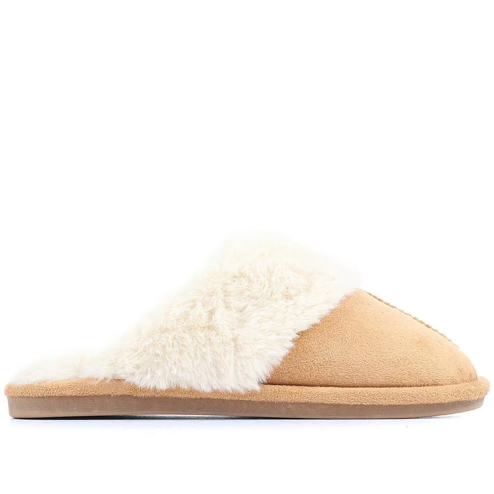 Faux-Fur Lined Mule Slippers - GALOP36007 / 322 899 sold by Shoe-Shop product image thumbnail 3