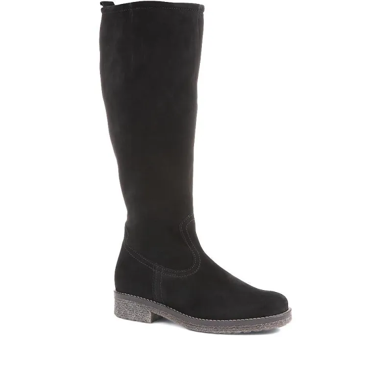 Suede Knee-High Boots - GAB36516 / 322 676 sold by Shoe-Shop